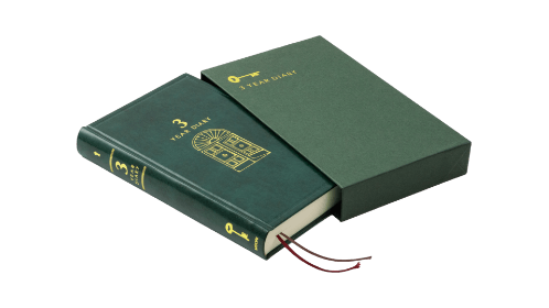 70th Limited Edition 3-Year Diary Gate Recycled Leather