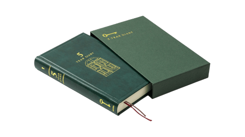 70th Limited Edition 5-Year Diary Gate Recycled Leather
