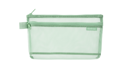 70th Limited Edition  Mesh Pen Pouch Pale Green
