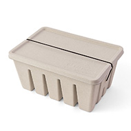Pulp Storage Products PS Post Card & Tool Box Pulp Gray