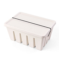 Pulp Storage Products PS Post Card & Tool Box Pulp White