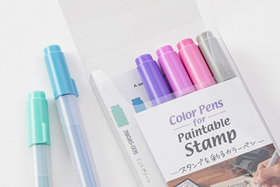 Midori Paintable Stamp Storage Case 10 Design Type - Tokyo Pen Shop