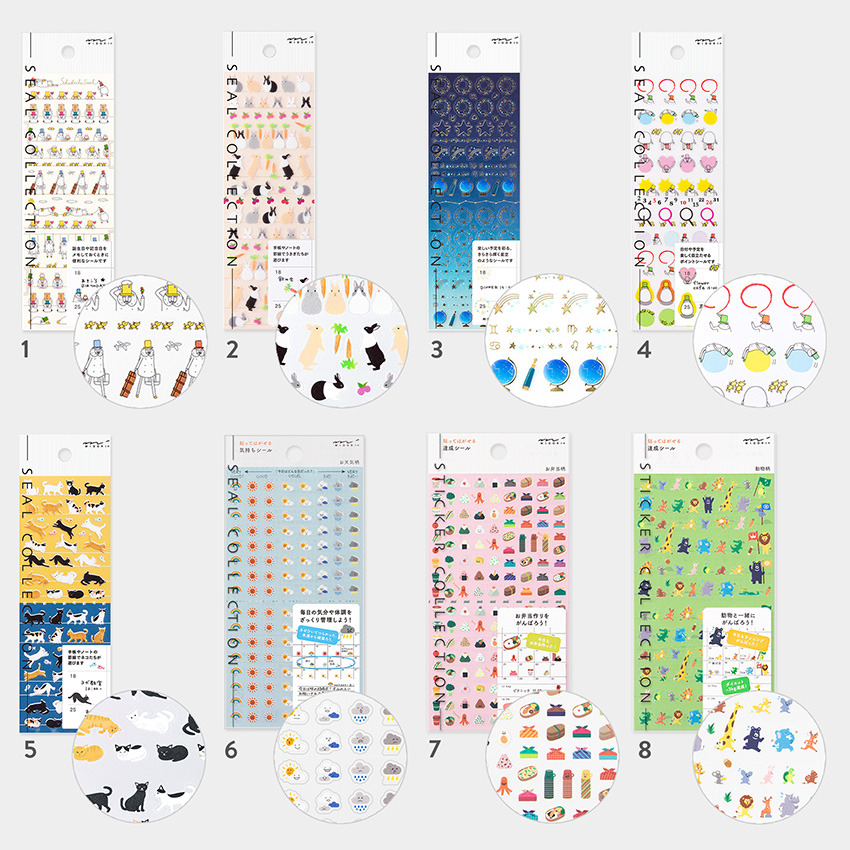 Midori Planner Stickers- Anniversary Birthday