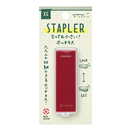 XS Stapler Dark Red