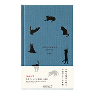 Diary Book Type Cat Navy Blue
