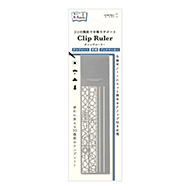 Clip Ruler Silver A