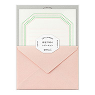 Letter Set Letterpress Frame Pink