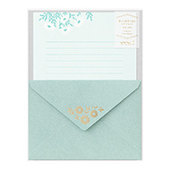 Letter Set Foil-stamped Envelopes Marguerite Daisy