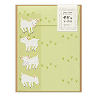 Letter Set with Stickers Goat A