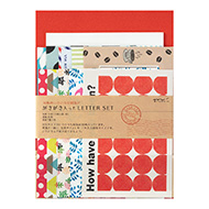Letter Set Multipack Red