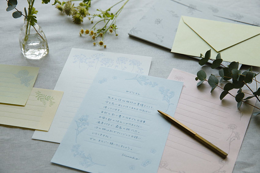 Floral-colored Washi Paper