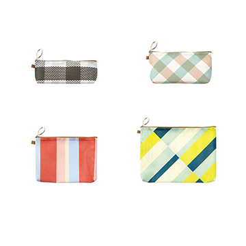 ミドリ　メッシュポーチ