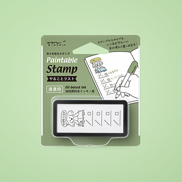 ペインタブルスタンプ浸透印ハーフ