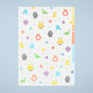 3ポケットクリアホルダー