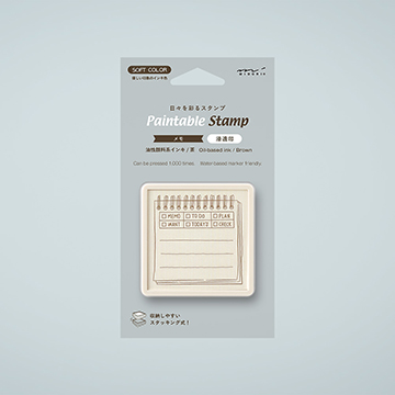 ペインタブルスタンプ 浸透印＜ソフトカラー＞