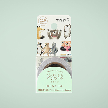 ゆるログ　ロールシール